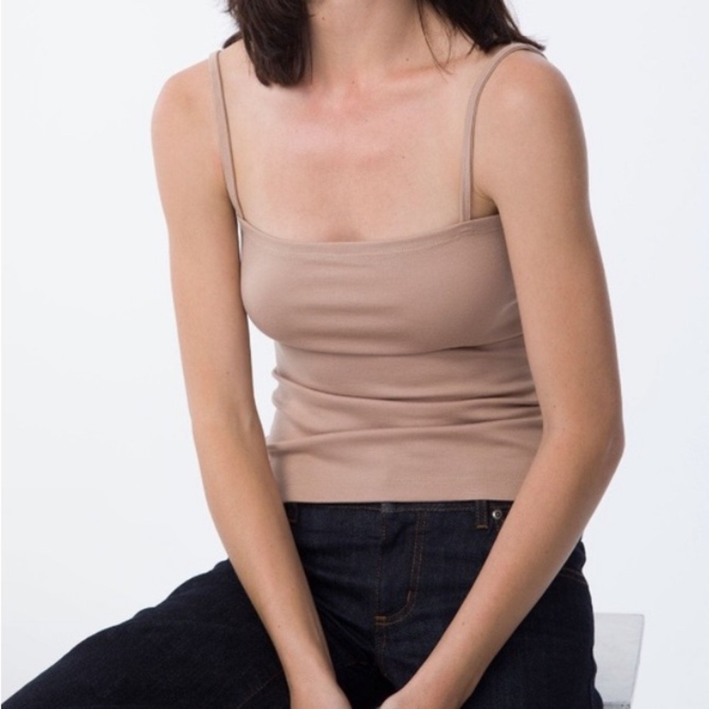 Marcellamoda Res Square Neck Tank (S)